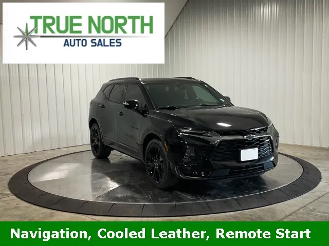 Black 2021 Chevrolet Blazer RS for sale in Fort Wayne, IN