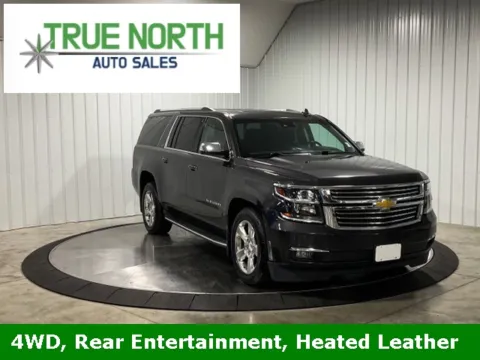 Gray 2016 Chevrolet Suburban LTZ for sale in Fort Wayne, IN