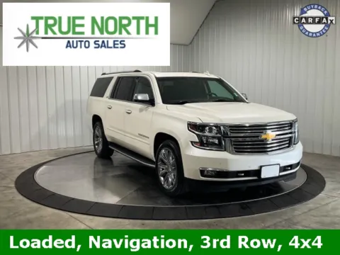 White 2015 Chevrolet Suburban LTZ for sale in Fort Wayne, IN