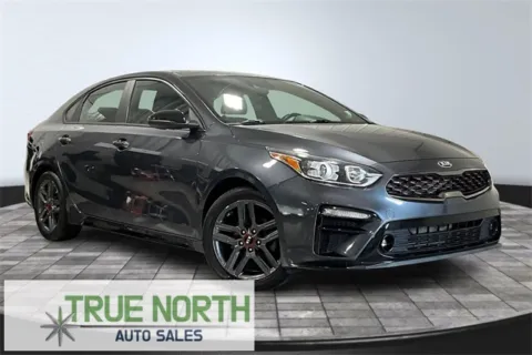 Gray 2021 Kia Forte GT-Line for sale in Fort Wayne, IN