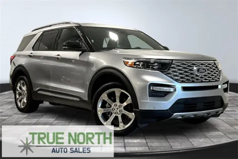Silver 2020 Ford Explorer Platinum for sale in Fort Wayne, IN