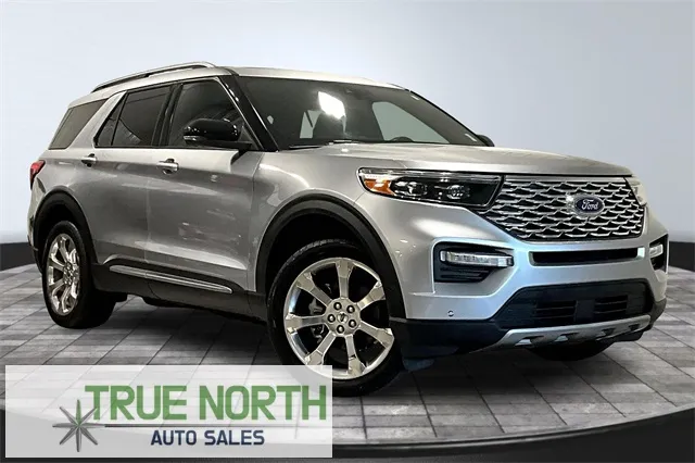 Silver 2020 Ford Explorer Platinum for sale in Fort Wayne, IN