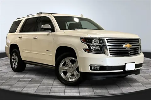 White 2015 Chevrolet Tahoe LTZ for sale in Fort Wayne, IN