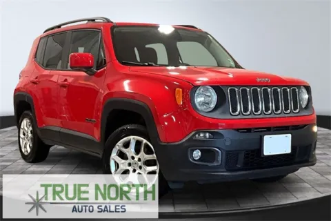 Red 2015 Jeep Renegade Latitude for sale in Fort Wayne, IN