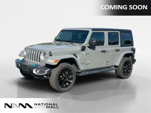 Gray 2023 Jeep Wrangler Sahara 4xe for sale in Merritt Island, FL