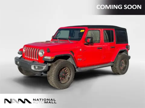 Red 2018 Jeep Wrangler Unlimited Sahara for sale in Merritt Island, FL