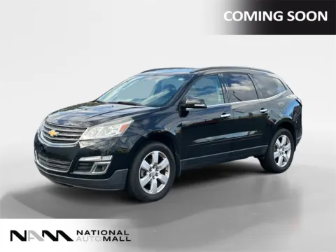 Black 2017 Chevrolet Traverse LT for sale in Merritt Island, FL
