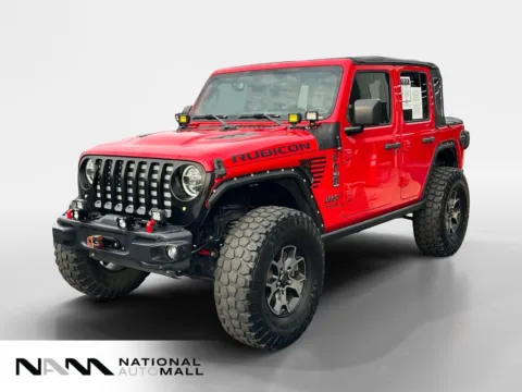 Red 2018 Jeep Wrangler Unlimited Rubicon for sale in Merritt Island, FL