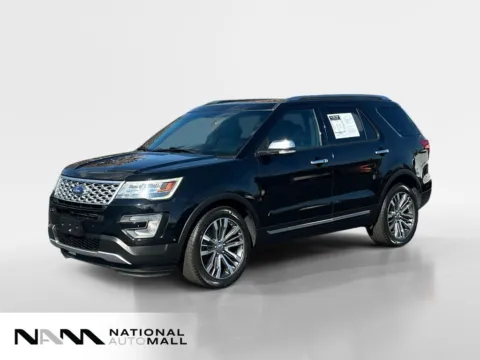 Black 2017 Ford Explorer Platinum for sale in Merritt Island, FL