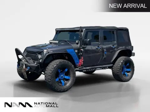 Gray 2017 Jeep Wrangler Unlimited Sport for sale in Merritt Island, FL