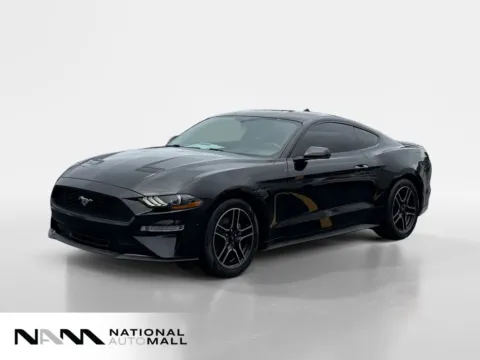 Black 2020 Ford Mustang EcoBoost Premium for sale in Merritt Island, FL