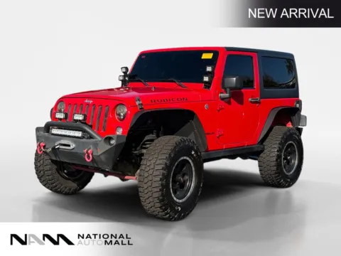 Red 2016 Jeep Wrangler Rubicon for sale in Merritt Island, FL