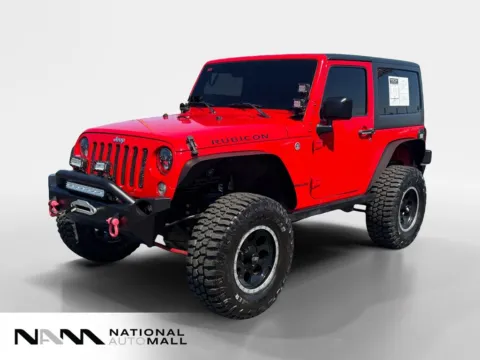 Red 2016 Jeep Wrangler Rubicon for sale in Merritt Island, FL