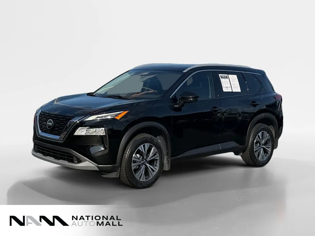 Black 2021 Nissan Rogue SV for sale in Merritt Island, FL