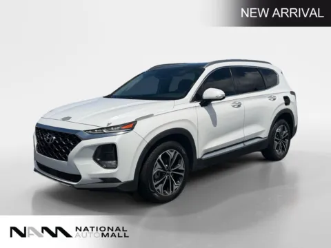 White 2019 Hyundai Santa Fe Ultimate for sale in Merritt Island, FL