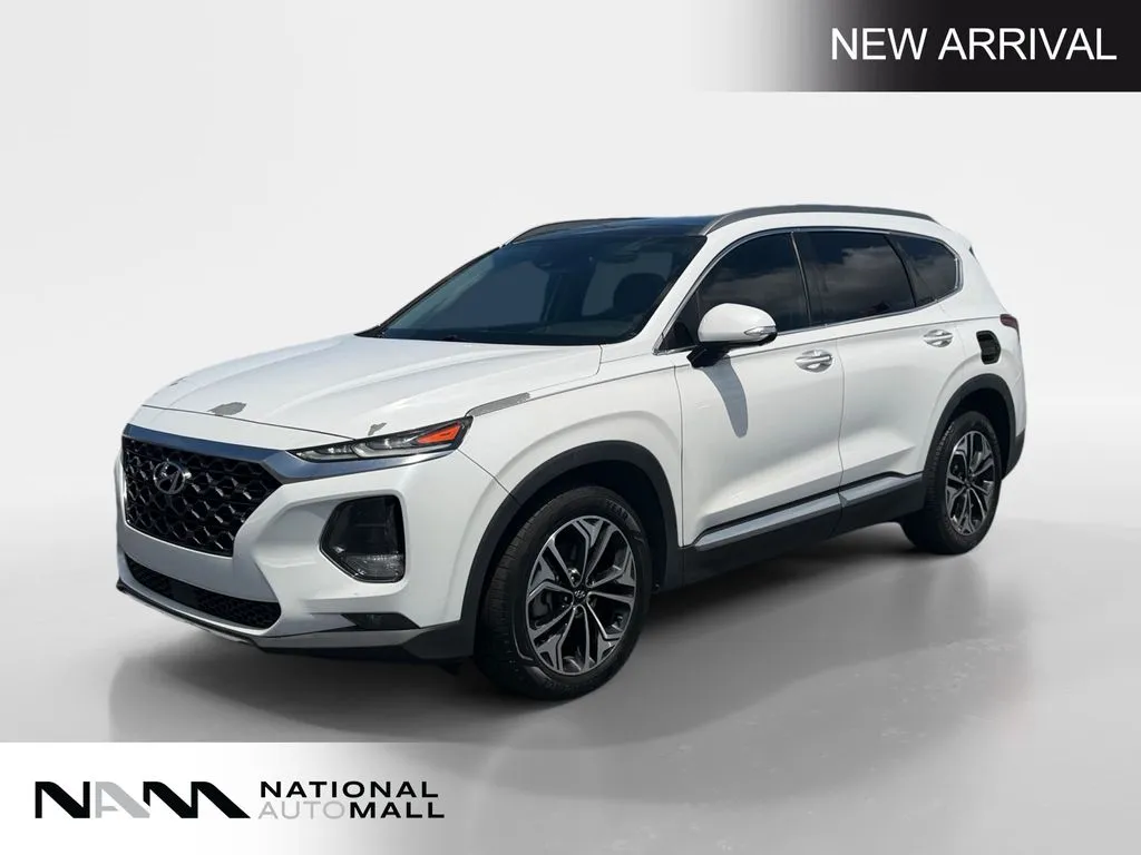 White 2019 Hyundai Santa Fe Ultimate for sale in Merritt Island, FL