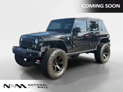 Black 2017 Jeep Wrangler Unlimited Willys for sale in Merritt Island, FL