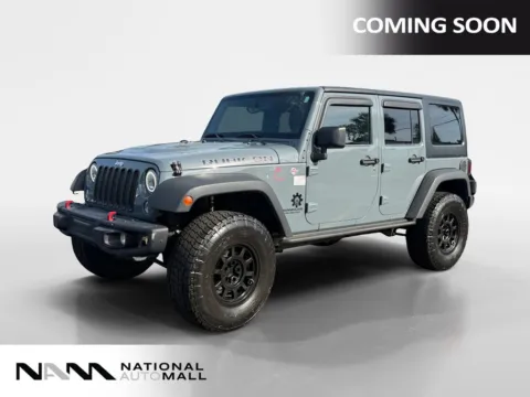 Gray 2014 Jeep Wrangler Unlimited Rubicon for sale in Merritt Island, FL