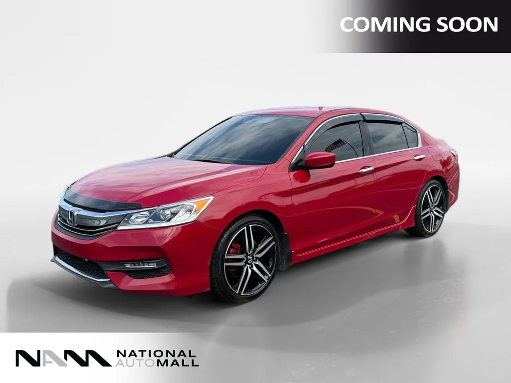 Red 2017 Honda Accord Sport for sale in Merritt Island, FL