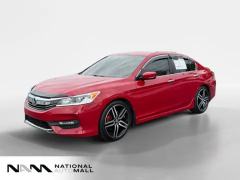 Red 2017 Honda Accord Sport for sale in Merritt Island, FL