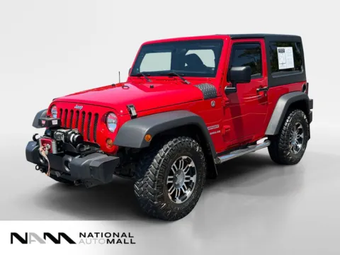 Red 2012 Jeep Wrangler Sport for sale in Merritt Island, FL
