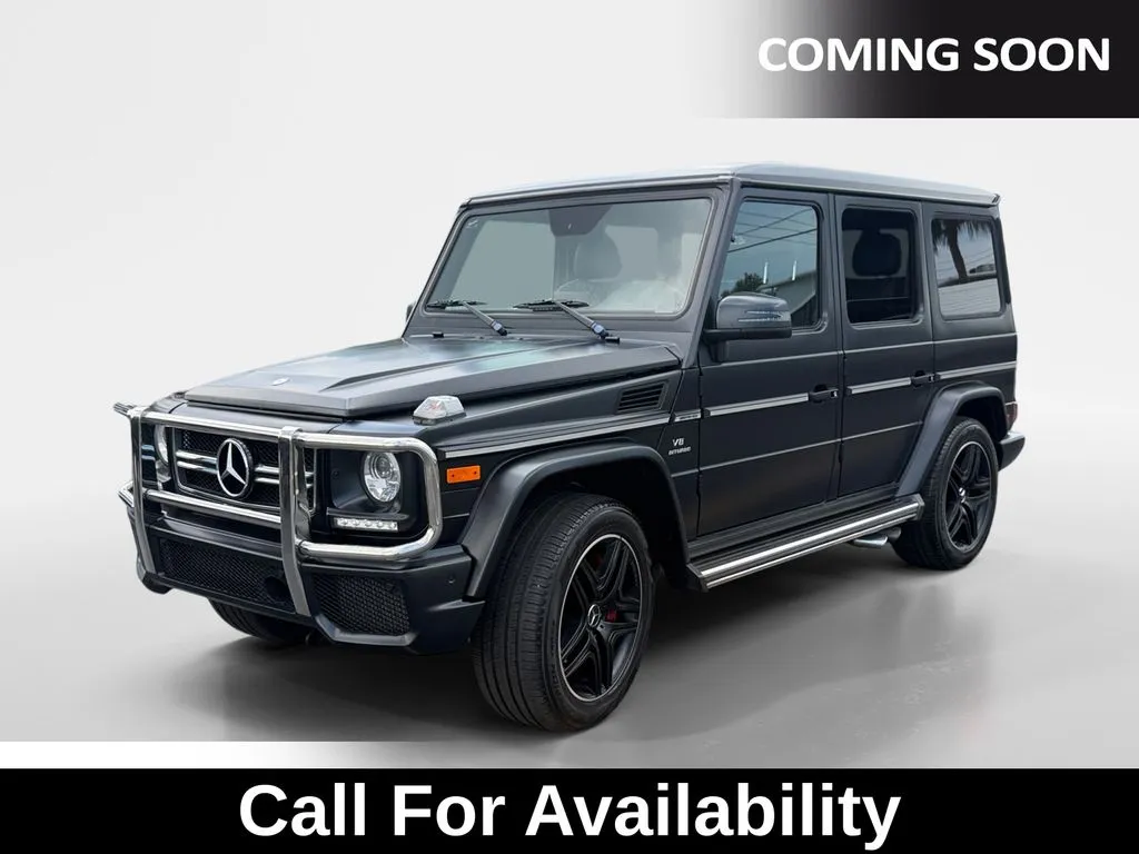 Black 2017 Mercedes-Benz G-Class G 63 AMG for sale in Merritt Island, FL