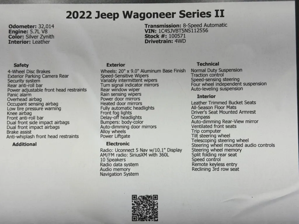 2022 Jeep Wagoneer Series II - Photo 49