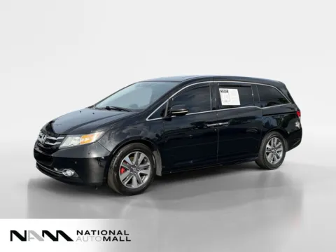 Black 2016 Honda Odyssey Touring for sale in Merritt Island, FL