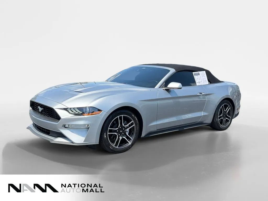 Silver 2021 Ford Mustang EcoBoost Premium for sale in Merritt Island, FL