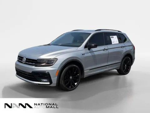 Silver 2020 Volkswagen Tiguan 2.0T SE R-Line Black for sale in Merritt Island, FL