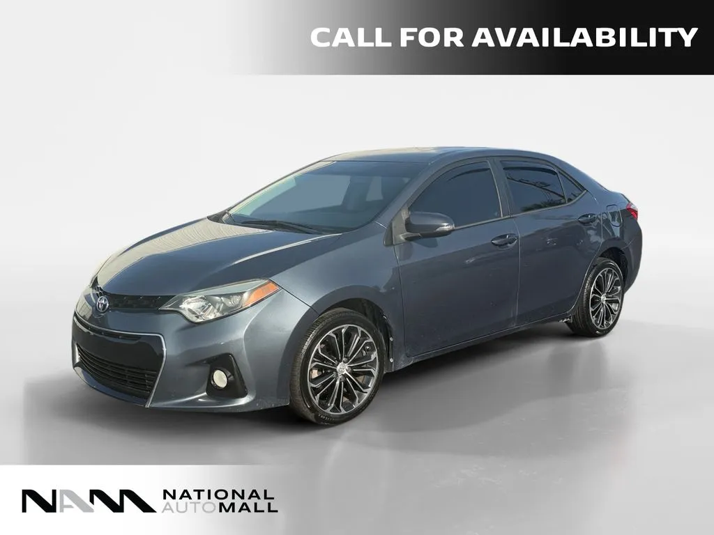 Gray 2014 Toyota Corolla S Plus for sale in Merritt Island, FL