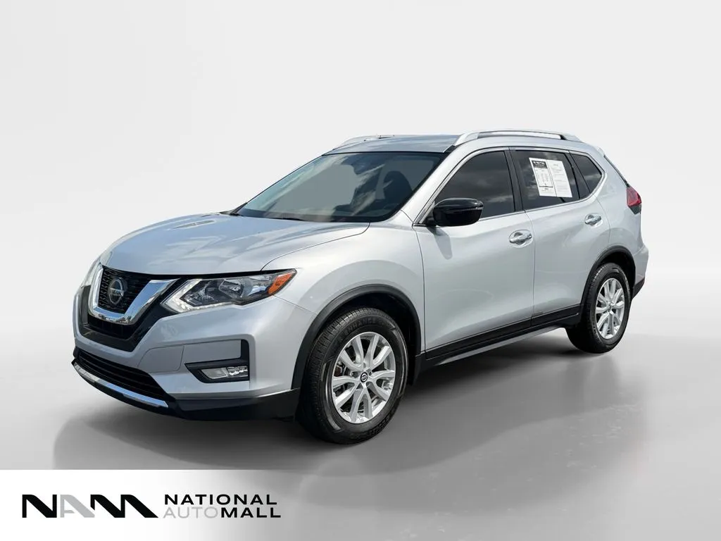 Silver 2018 Nissan Rogue SV for sale in Merritt Island, FL