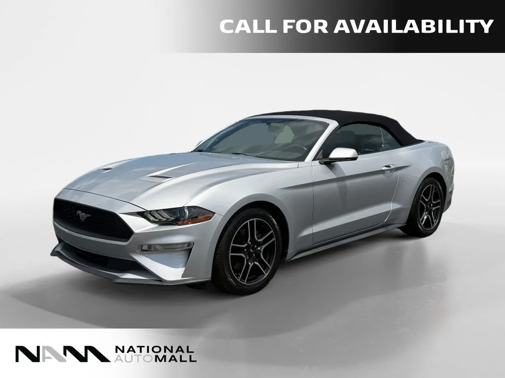 Silver 2019 Ford Mustang EcoBoost Premium for sale in Merritt Island, FL