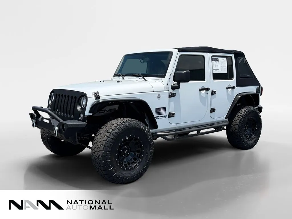 White 2017 Jeep Wrangler Unlimited Sport for sale in Merritt Island, FL