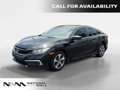 Black 2019 Honda Civic LX for sale in Merritt Island, FL