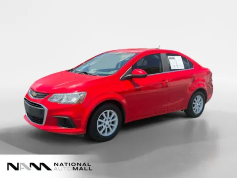 Red 2017 Chevrolet Sonic LT for sale in Merritt Island, FL