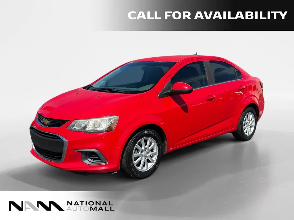 Red 2017 Chevrolet Sonic LT for sale in Merritt Island, FL