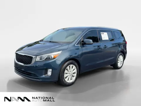 Blue 2017 Kia Sedona EX for sale in Merritt Island, FL