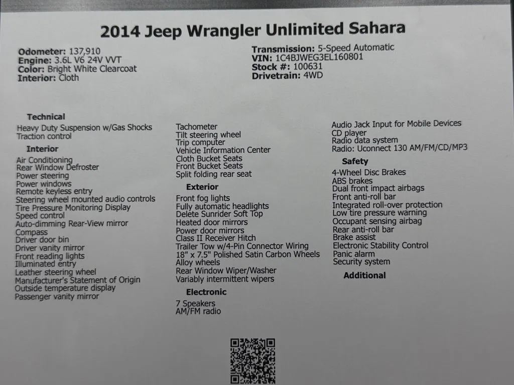 2014 Jeep Wrangler Unlimited Sahara - Photo 49