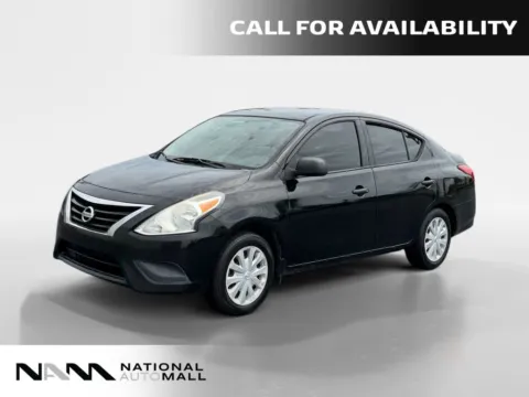 Black 2015 Nissan Versa 1.6 S for sale in Merritt Island, FL