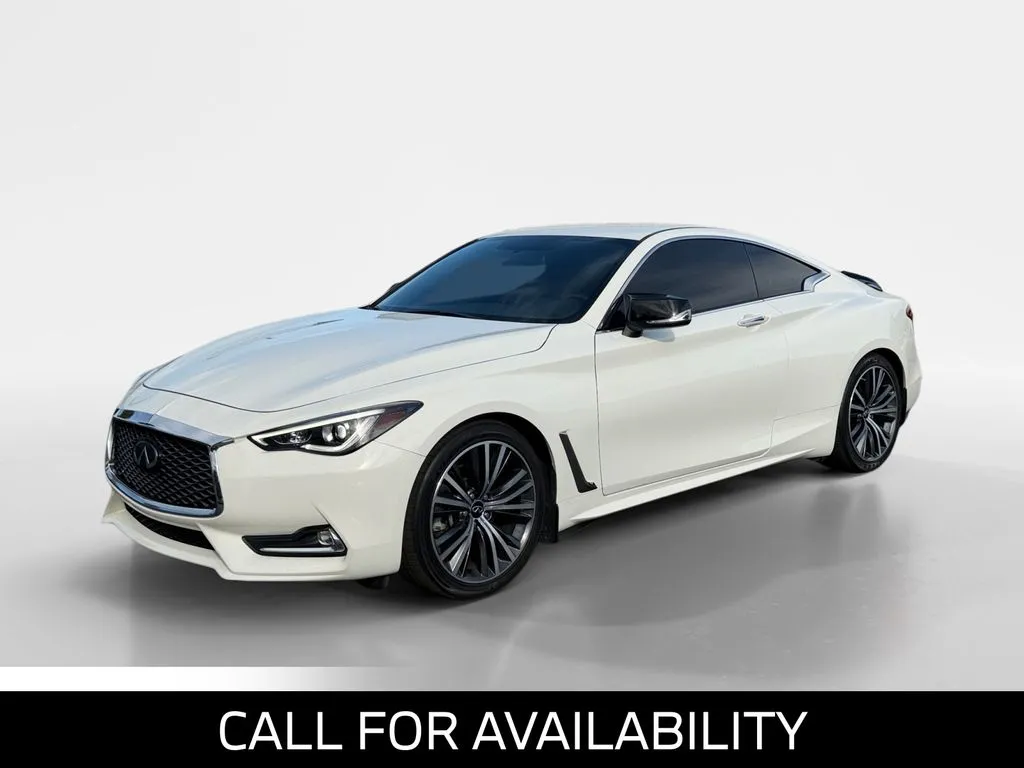 White 2021 INFINITI Q60 3.0t PURE for sale in Merritt Island, FL