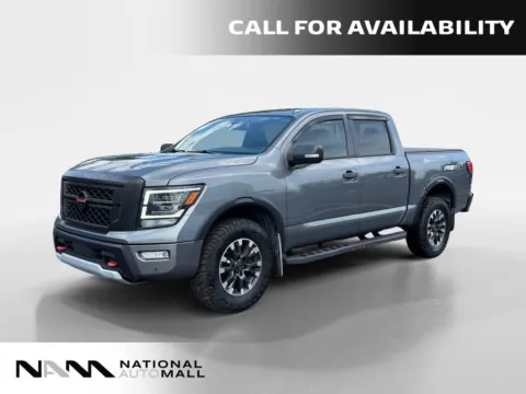 Gray 2020 Nissan Titan PRO-4X for sale in Merritt Island, FL