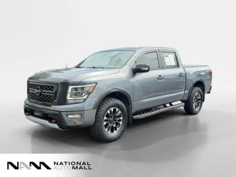 Gray 2020 Nissan Titan PRO-4X for sale in Merritt Island, FL