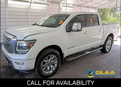 White 2021 Nissan Titan SL for sale in Merritt Island, FL
