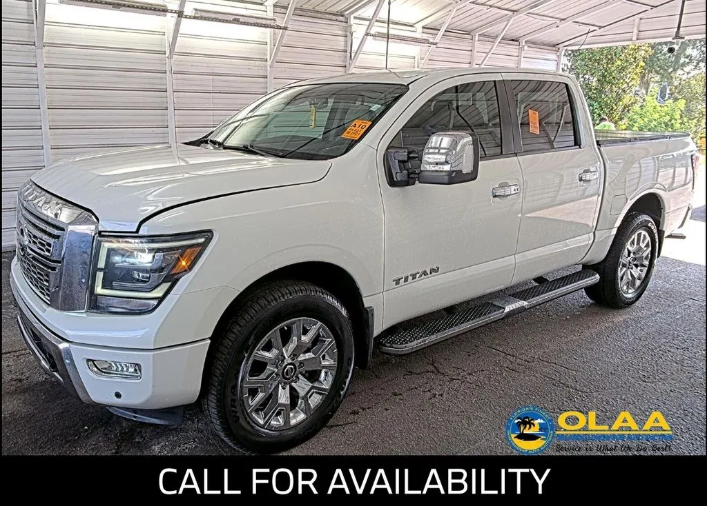 White 2021 Nissan Titan SL for sale in Merritt Island, FL