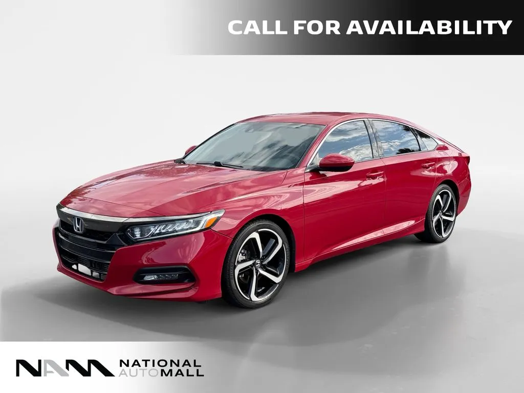 Red 2018 Honda Accord Sport for sale in Merritt Island, FL