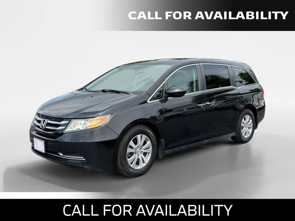 Black 2015 Honda Odyssey EX-L for sale in Merritt Island, FL