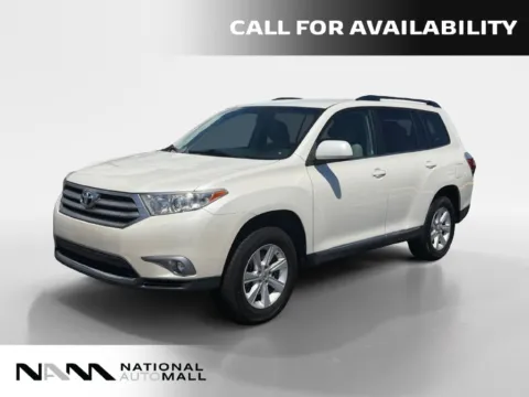 White 2013 Toyota Highlander Base Plus for sale in Merritt Island, FL