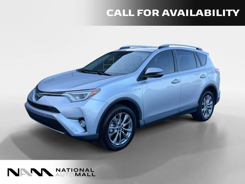 Silver 2016 Toyota RAV4 Hybrid Limited for sale in Merritt Island, FL