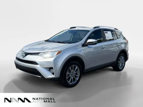 Silver 2016 Toyota RAV4 Hybrid Limited for sale in Merritt Island, FL